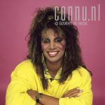 25-10-1985 Dolly Dots, Esther Oosterbeek at studio in Amsterdam, The Netherlands. Photo: Govert de Roos/Connu